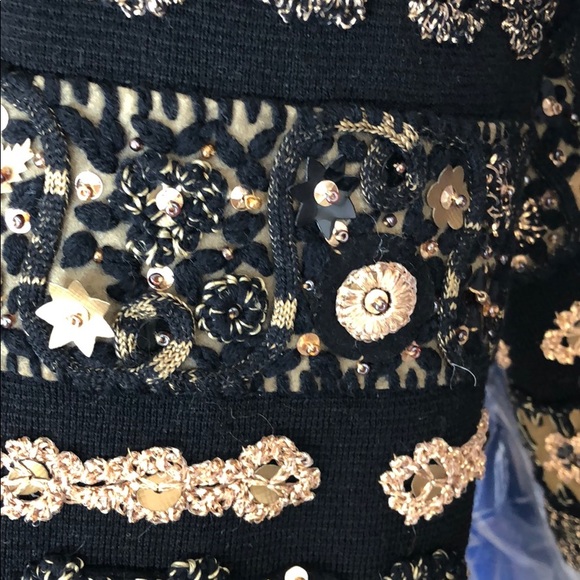 Vintage hand embellished jacket - Picture 5 of 5